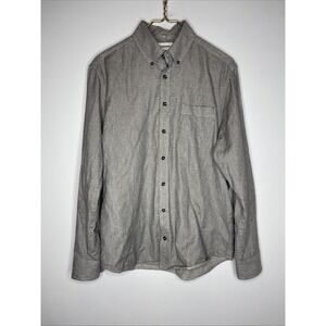 Taylor Stitch The Jack Cotton Shirt in Gray Sz 40